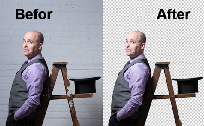 make transparent, png background within 2 hours
