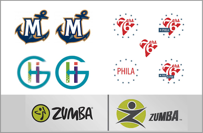 make and edit logo recreate resize remake or modify redesign