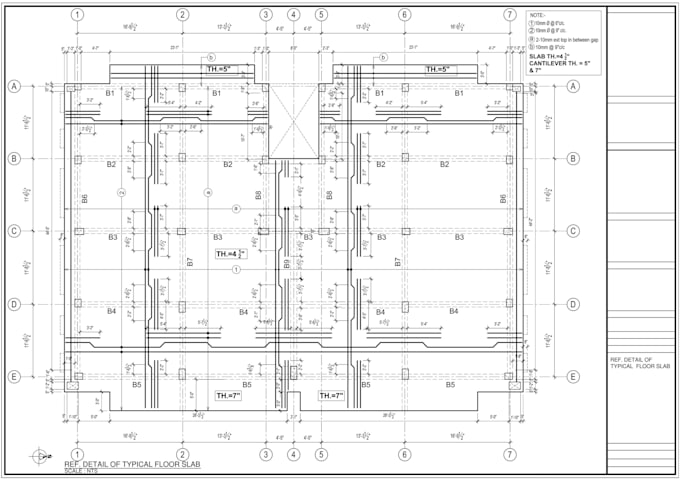 create structural design and drawings for building
