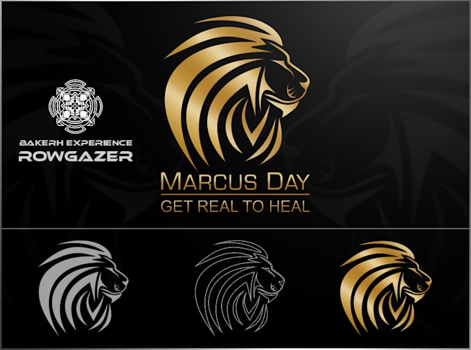 design professional lion, tiger, puma, cheetah logo