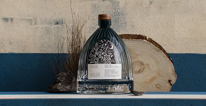do bottle label design for tequila vodka whiskey gin liquor beer wine rum mezcal