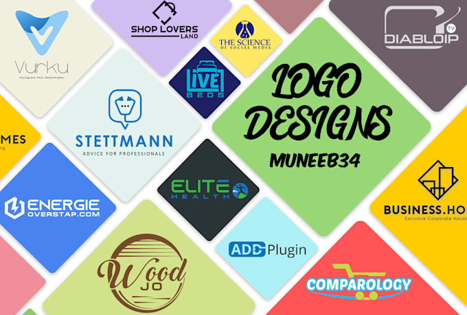 design modern business logo unlimited revisions