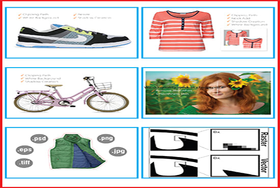 retouch your product 5 pictures for amazon and e bay