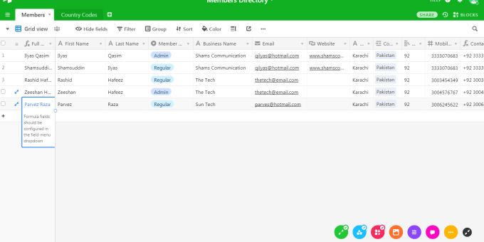 airtable database airtable database