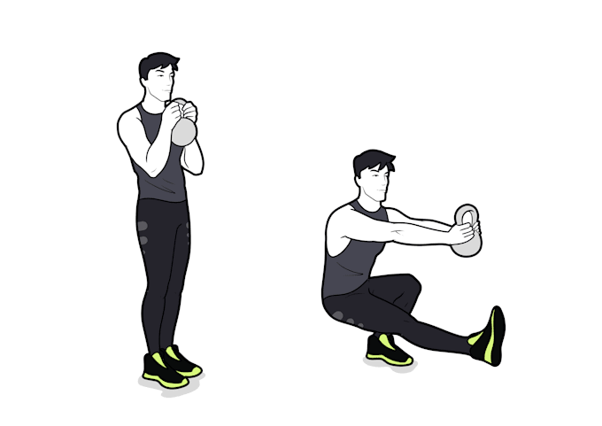 draw fitness, workout illustraions