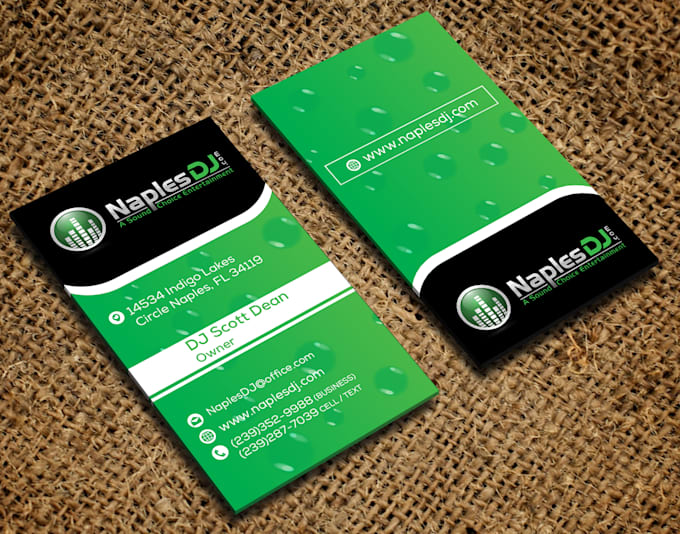 create modern and amazing business cards design