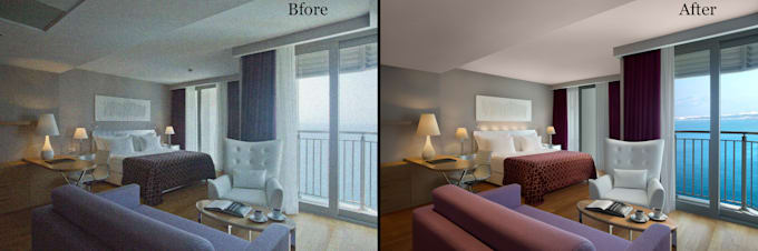 edit and retouch your real estate photo