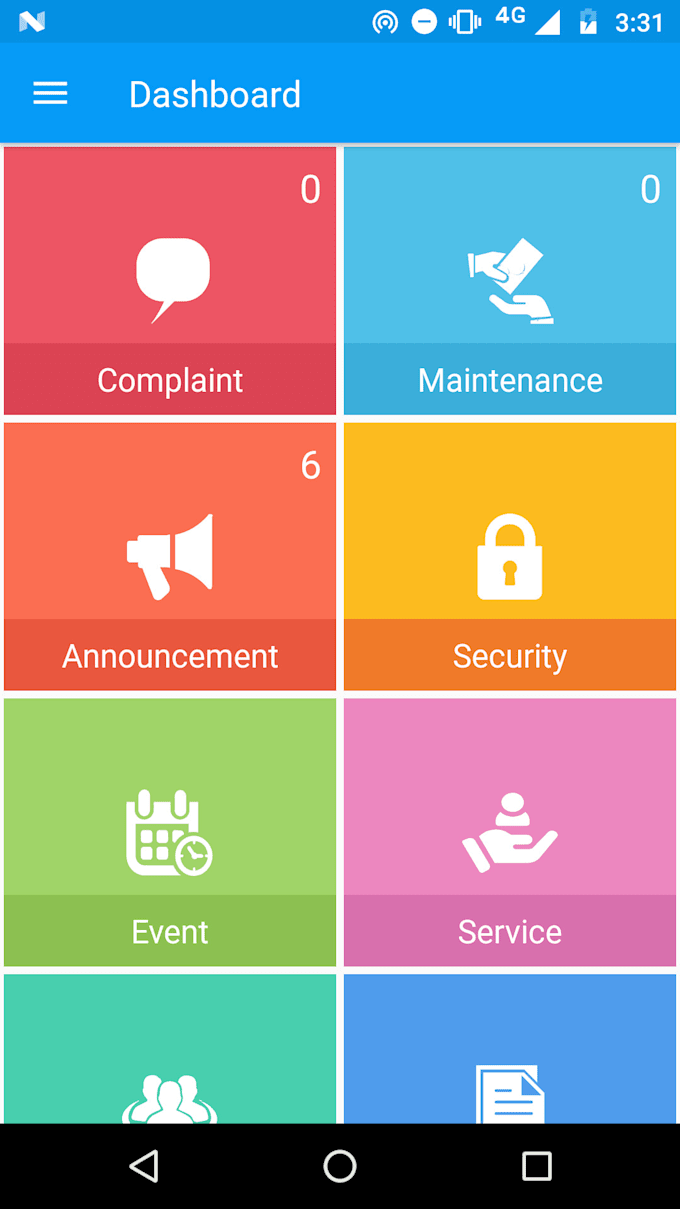 provide society management application