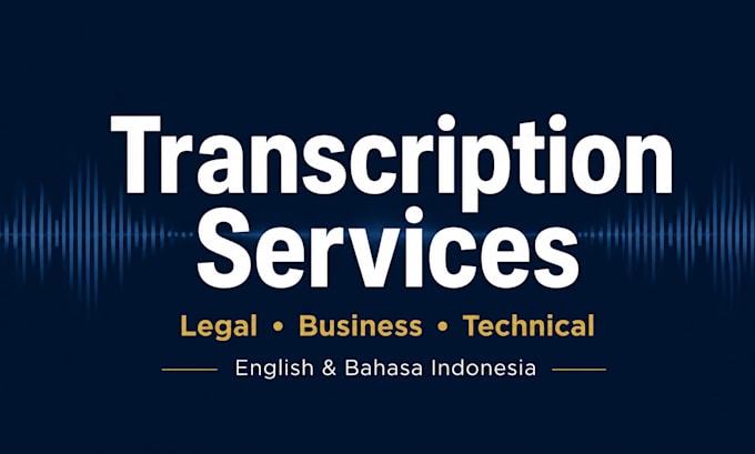 transcribe and translate indonesian recordings into english