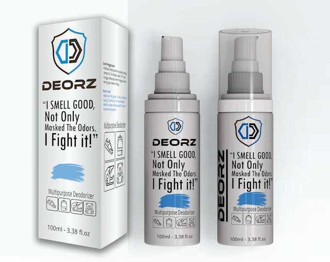 design elegant product packaging labels