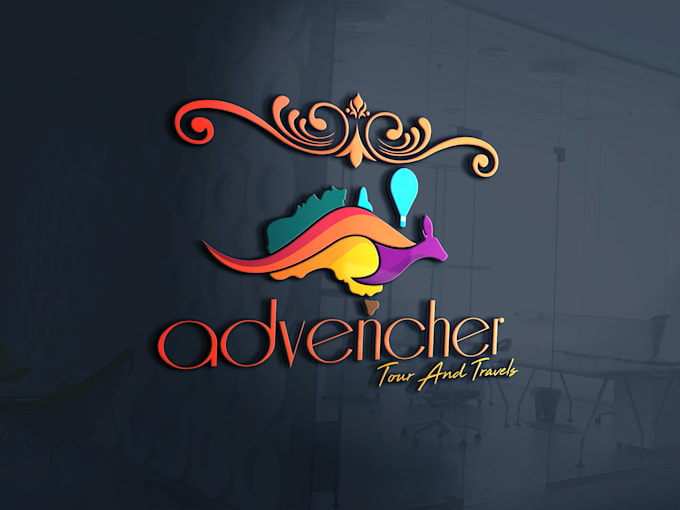 design minimalistic and glass design logo