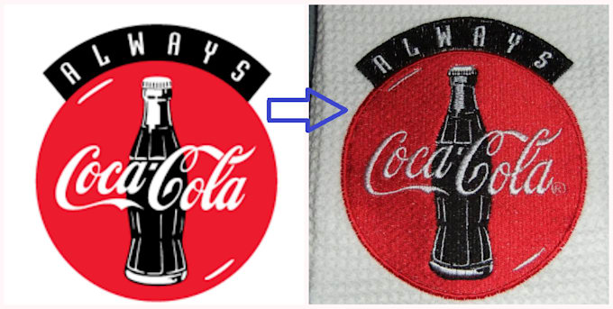 do embroidery digitizing into dst,pes,jef,vp3 in 3 hour