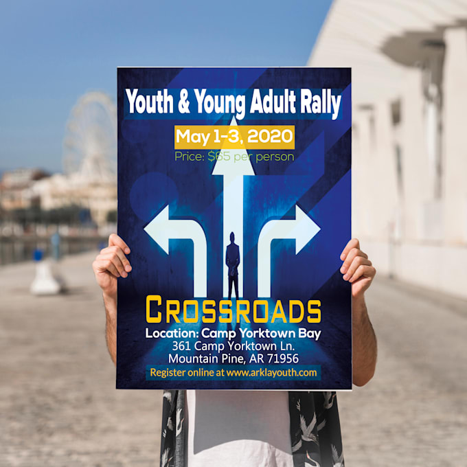 create nice poster design within 24 hours