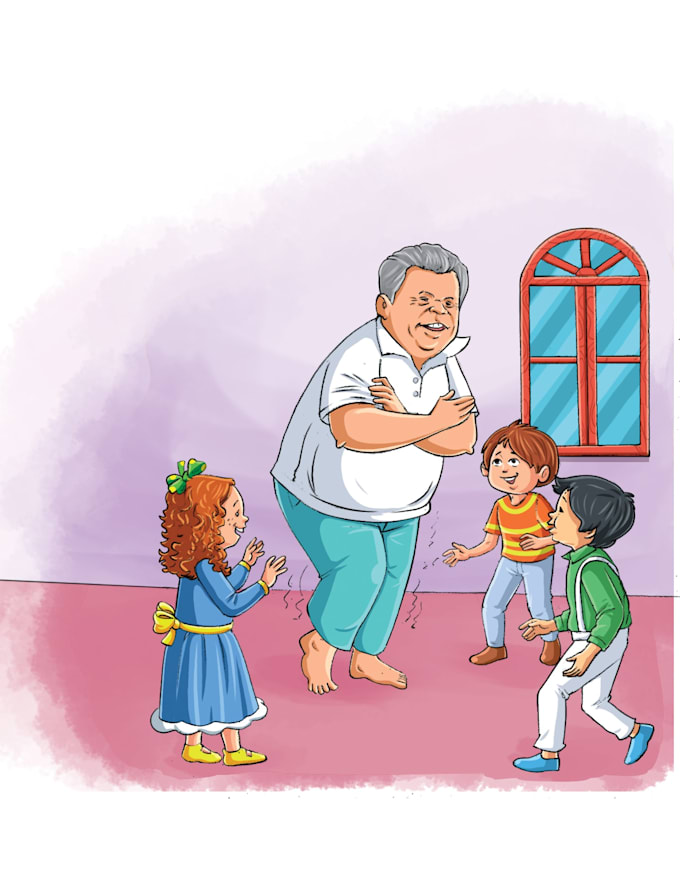 draw children book illustration