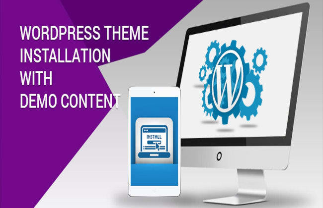 install and setup wordpress theme like demo