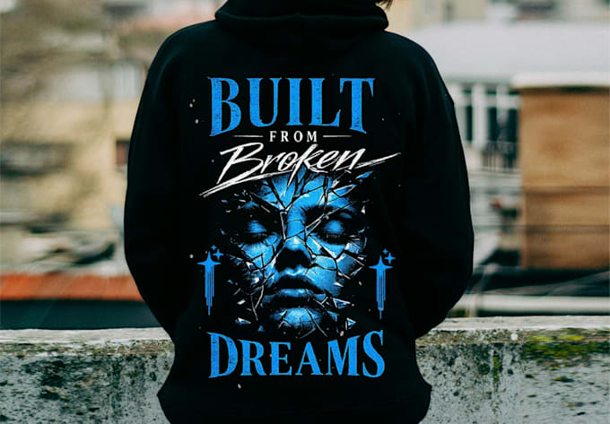 create graphic t shirt and streetwear clothing designs