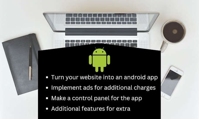 turn your desired website into an android app