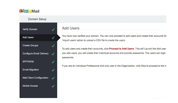 setup free zoho email for your business in 1 hour