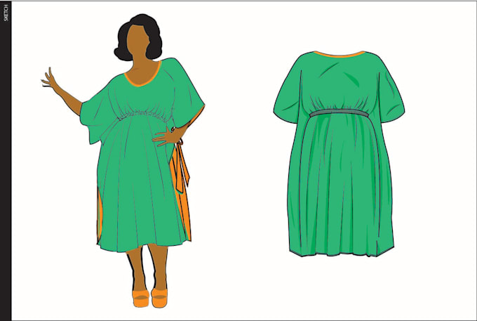 Design Fashion Illustrations And Sketches By Madgenesis