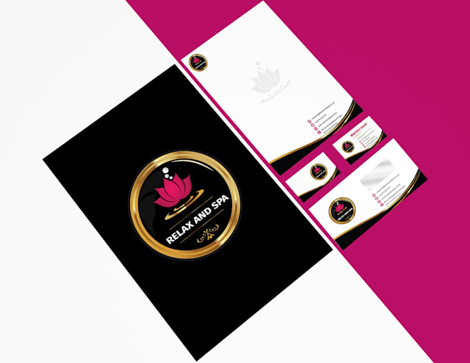 amazing business card, logo, stationery design from muscat oman