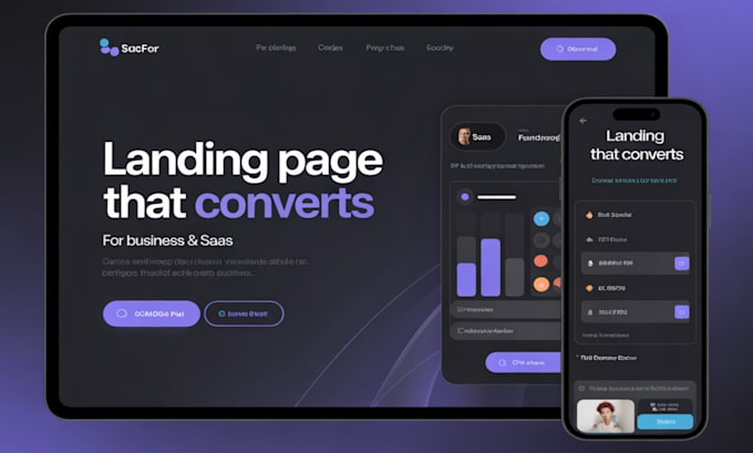 Design a high converting wordpress landing page for your business by ...