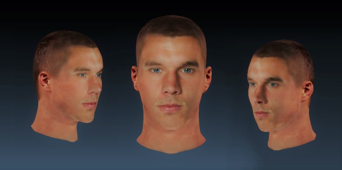Make A 3d Model Of Your Face By Sanil555