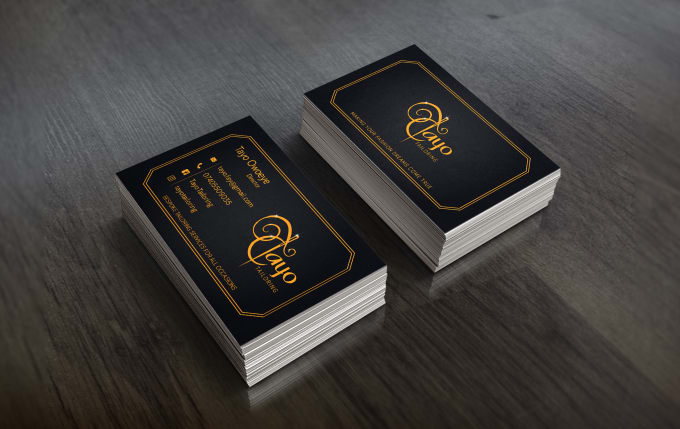 design creative and professional business card
