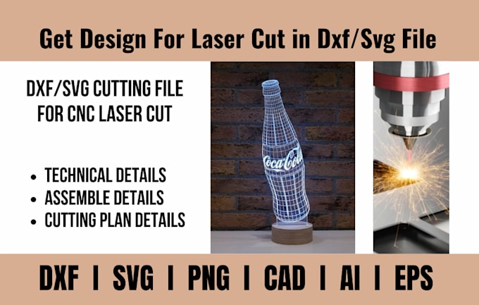create dxf svg cutting file for silhouette and cricut