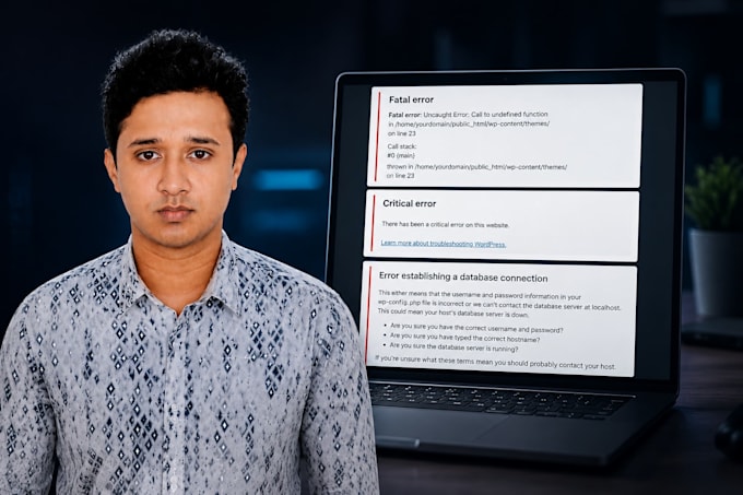 fix wordpress errors, customize theme, optimize  performance