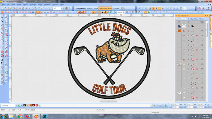 do best quality embroidery digitizing, logo, design, patches, digitize dst file