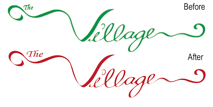 professionally trace vectors and recreate graphics
