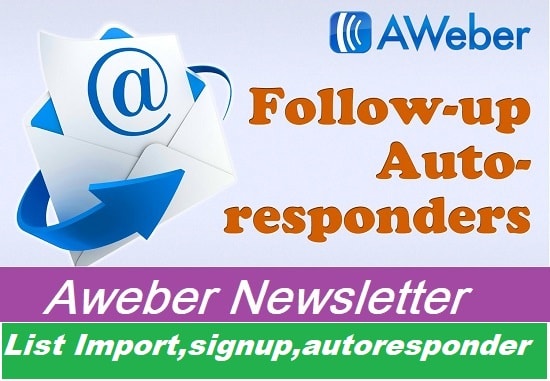 create aweber email template with autoresponder in wordpress