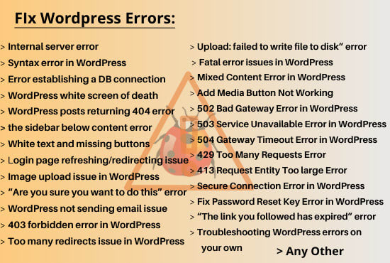work on your wordpress website