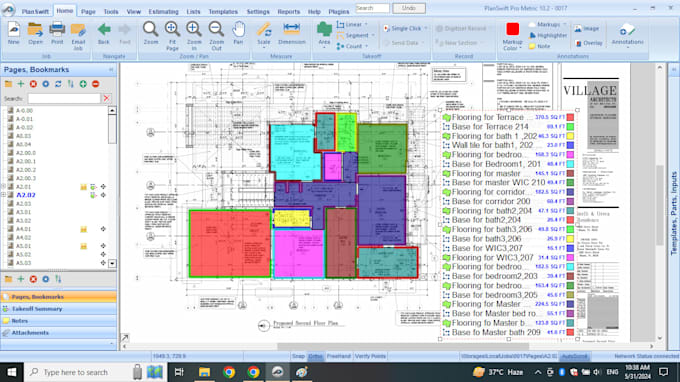 perform drywall framing and construction cost estimation