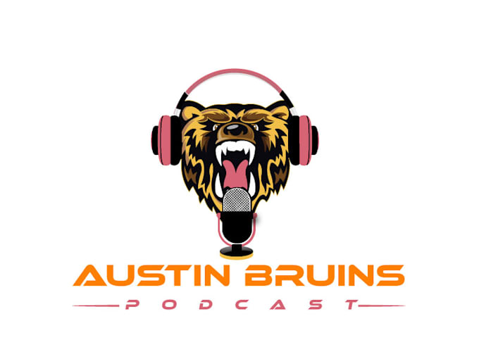 design professional podcast cover art or logo