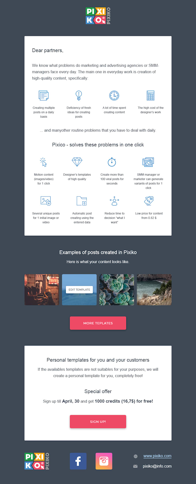 create email design for you