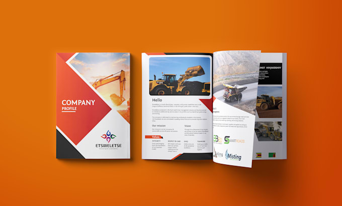 do company profile design, booklet, digital brochure, whitepaper design