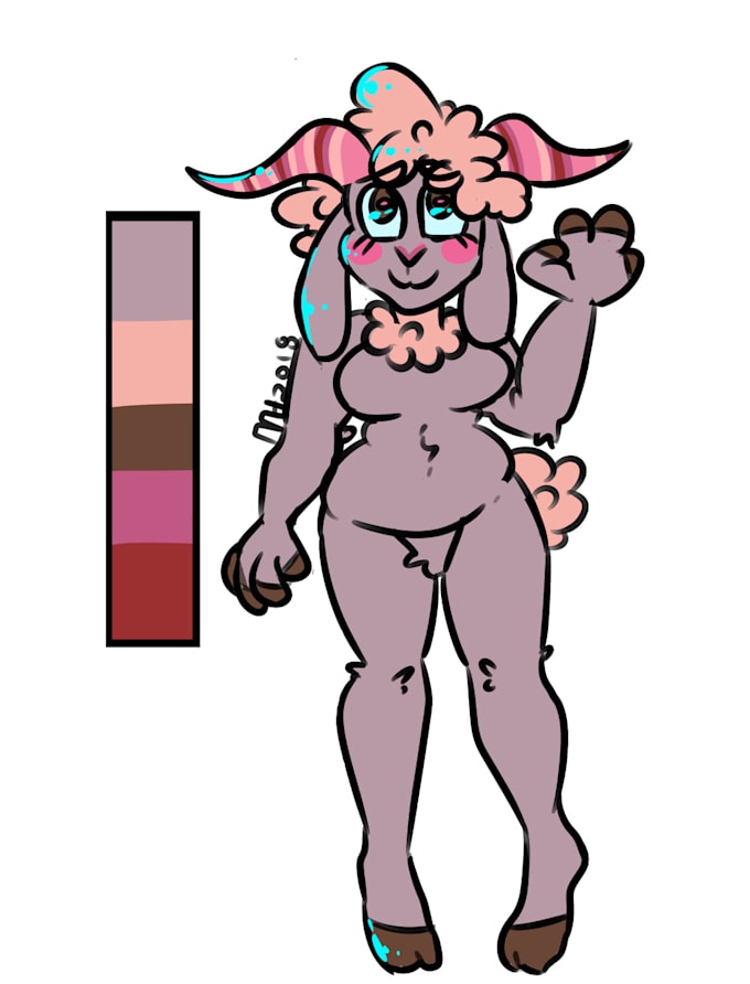 design a fursona based on your preferences