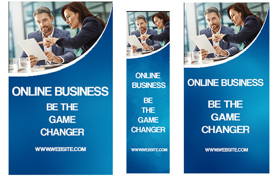 design unique facebook ads, web banners, google ads, covers