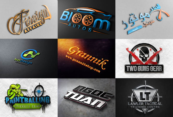 design 4 business logo with source files