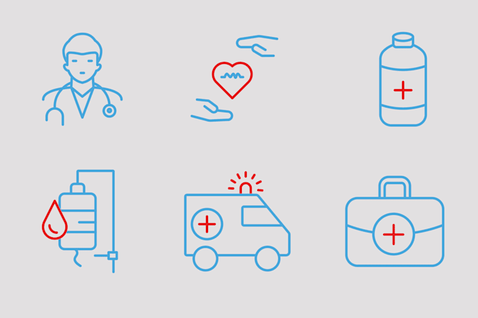 design a unique minimalist icon with free vector file