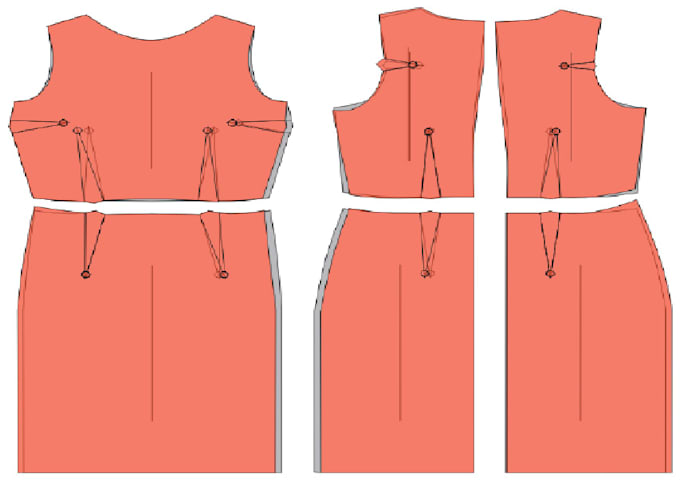 make fashionable sewing pattern for home and business