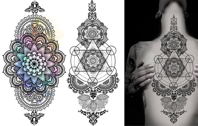do mandala, polynesian, tribal tattoos and sacred geometry