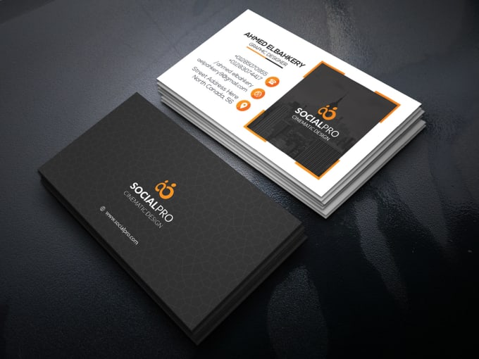 design professional business card and stationery