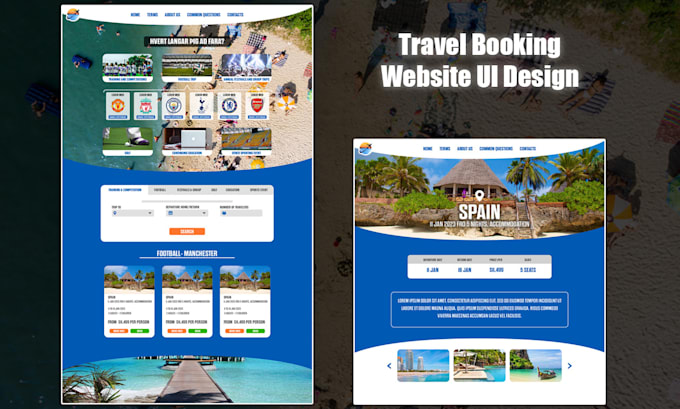 design a stunning, responsive website UI UX for your business