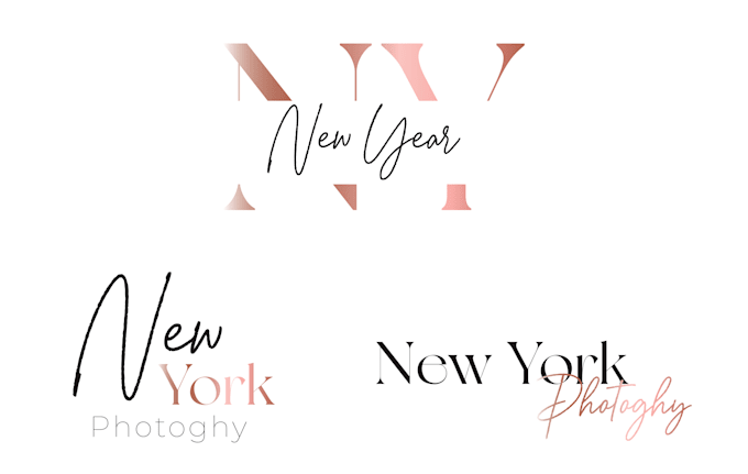 design watercolor hand drawn feminine  signature minimalist logo