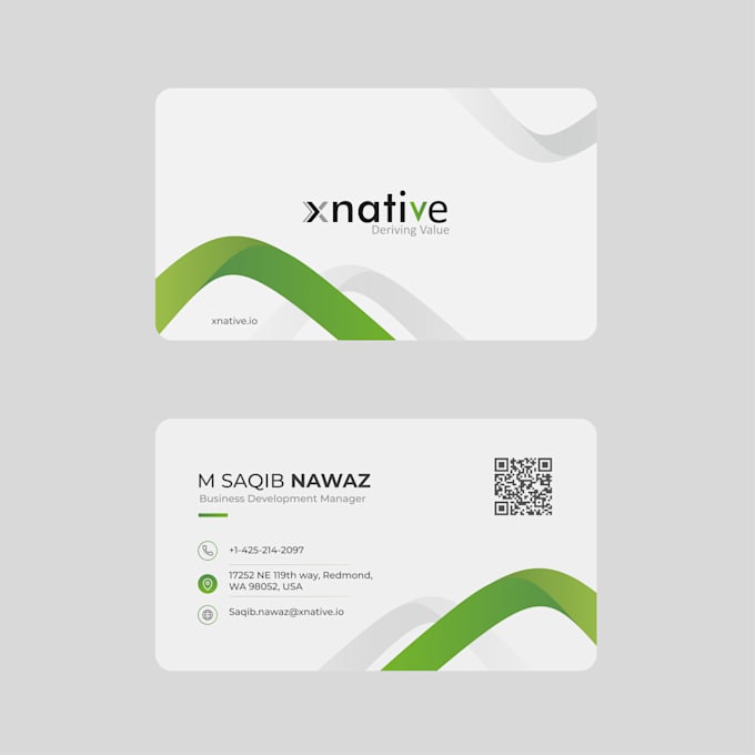 create a business card and redesign it