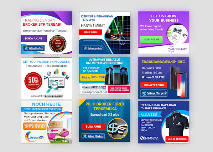 do google banner ads, adwords display ads, skyscraper or creative banner ads