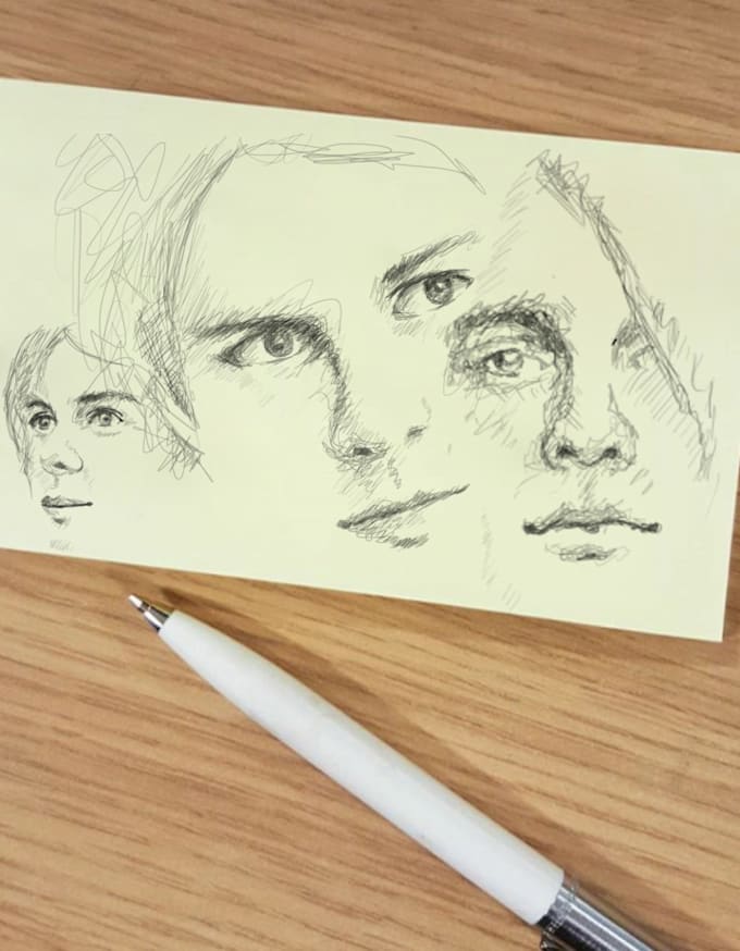 make awesome scribble drawing from your photos
