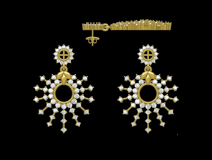 Do any complex jewellery cad design with perfection by Nutanvaghela Fiverr